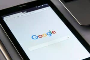 Smartphone met Google erop