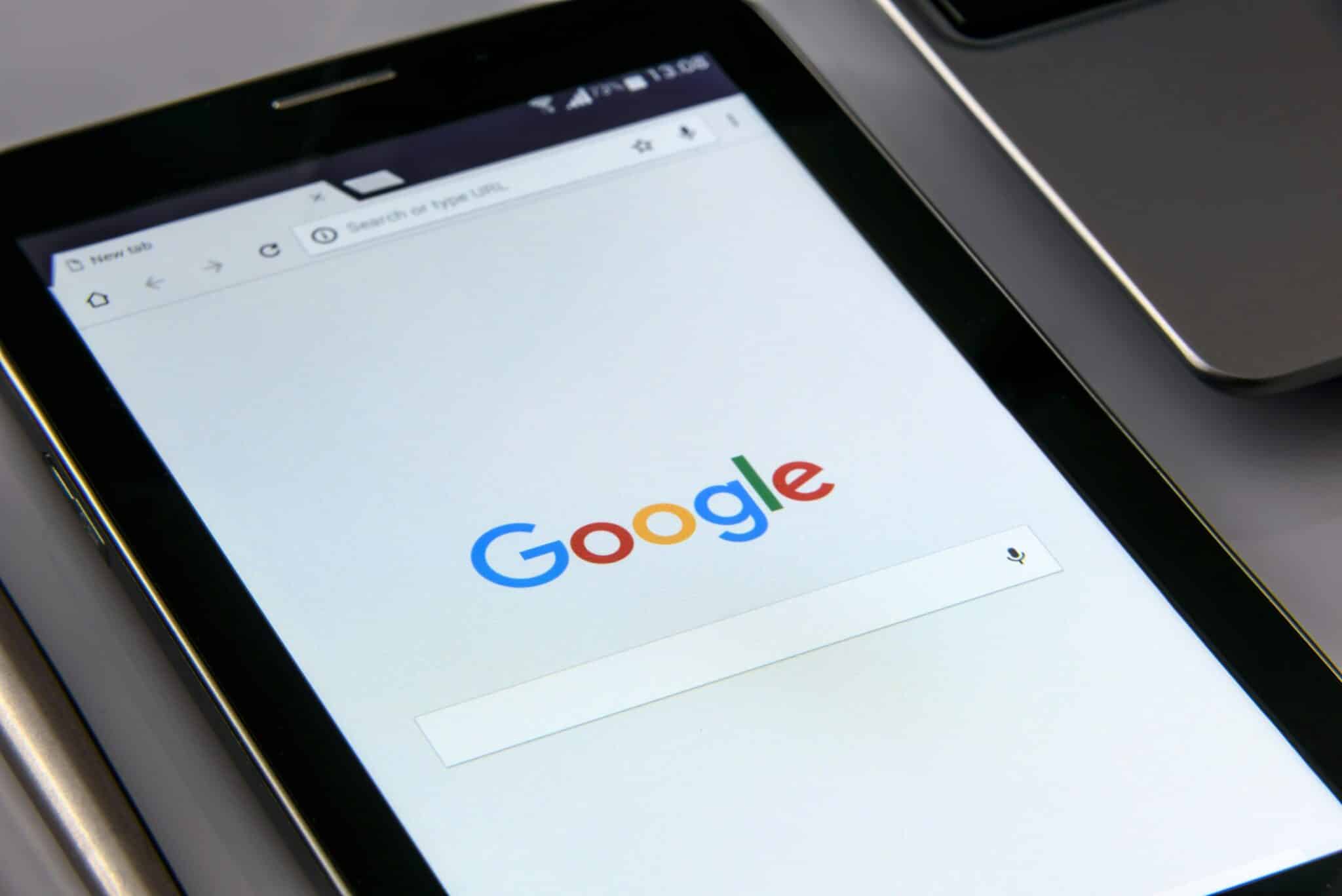 Smartphone met Google erop