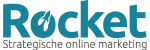 Logo van Rocket Marketing, online marketingbureau